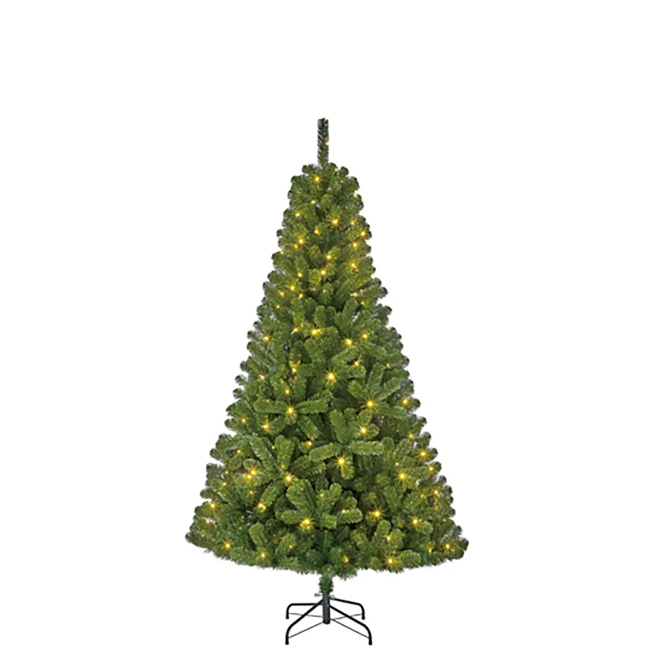 Árvore de Natal Artificial HAMAR 185cm c/ 140 LEDs (Luz Quente) 1