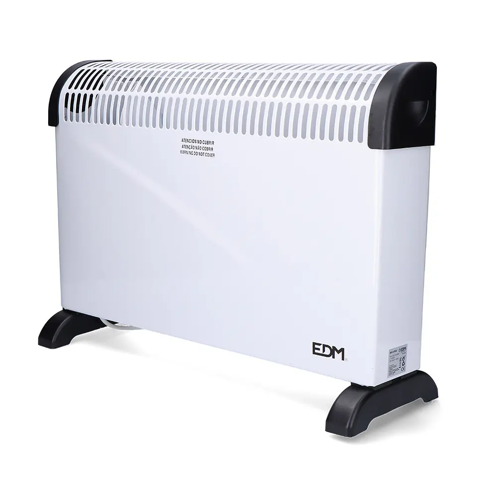 Aquecedor Convetor de Ar EDM 2000W (Branco) - Modelo Standard 1