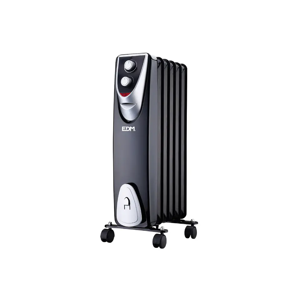 Radiador Sem Óleo EDM 1000W (Black Edition) - 6 Elementos 1