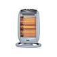 Aquecedor de Quartzo Oscilante EDM 1200W - 3 Barras c/ Antitombo - Thumbnail 1