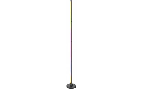 Candeeiro de Pé (Canto) LED RGB Optonica 17W c/ Comando (Preto)