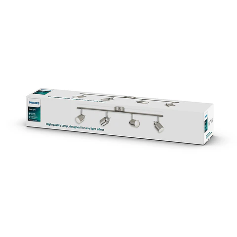 Projetor 4 Elementos PHILIPS Meranti GU10 (Cromado Fosco) - 69cm