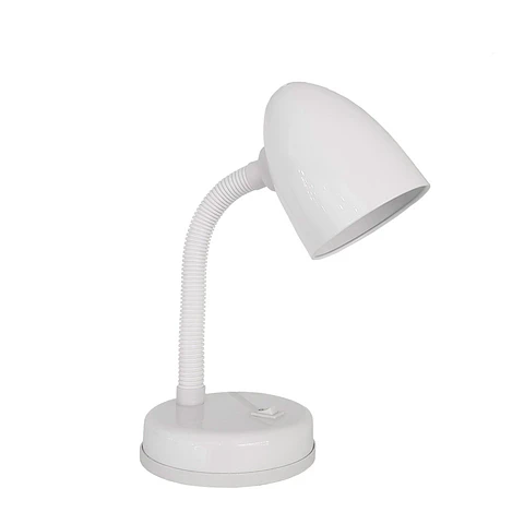 Candeeiro de Mesa EDM Amsterdam E27 Flexível - Branco