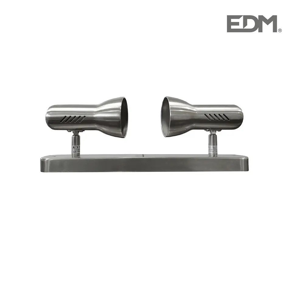 Projetor 2 Elementos EDM Galaxy E27 Cromo Mate 1