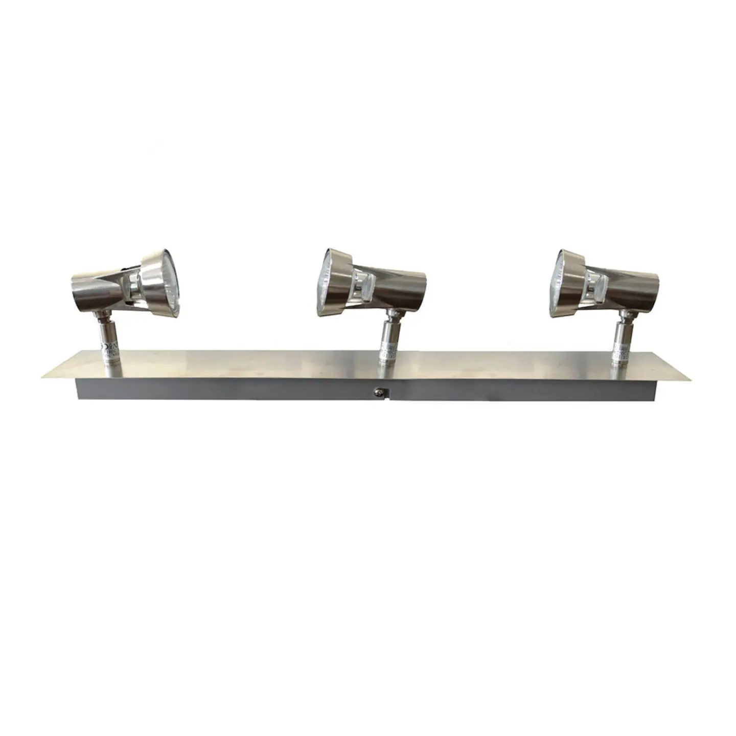 Régua 3 Focos GU10 EDM Sun Cromo Mate - 44,5cm 1