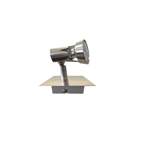 Foco 1 Elemento EDM Sun GU10 Cromo Mate - 10x10cm