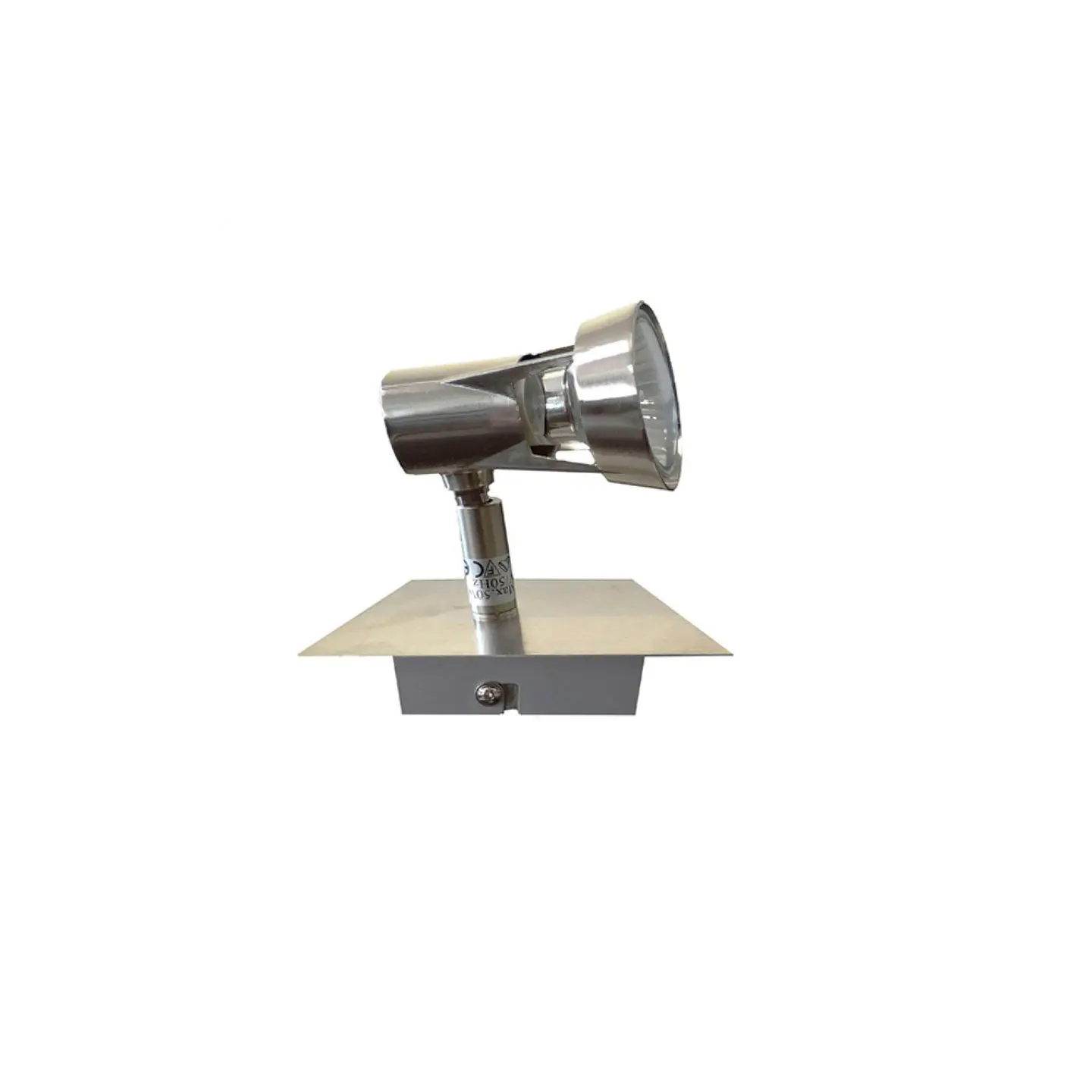 Foco 1 Elemento EDM Sun GU10 Cromo Mate - 10x10cm 1