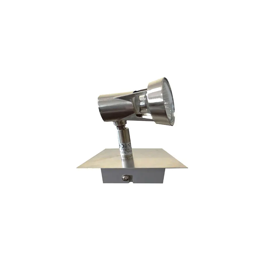 Foco 1 Elemento EDM Sun GU10 Cromo Mate - 10x10cm 1