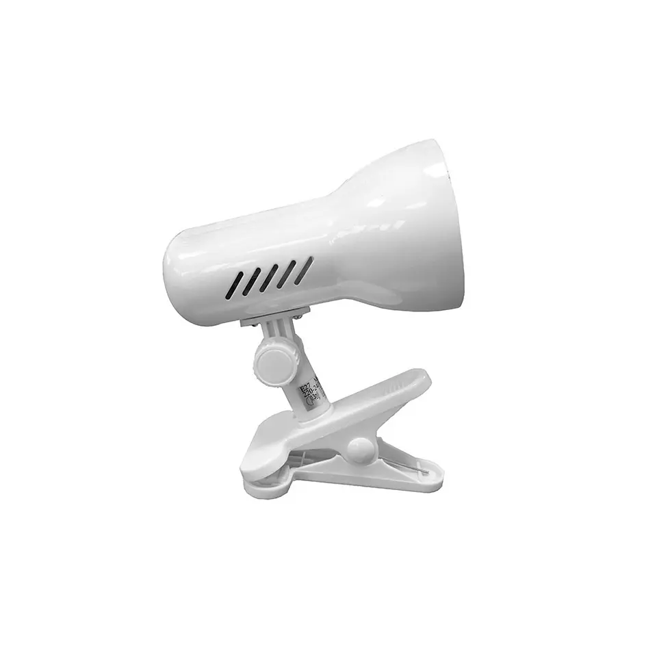Foco com Pino/Pinça EDM Galaxy E27 Branco - 19cm 1