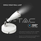 Aplica LED 4.5W V-TAC Branco 3000K com Interruptor - VT-805 - Thumbnail 2