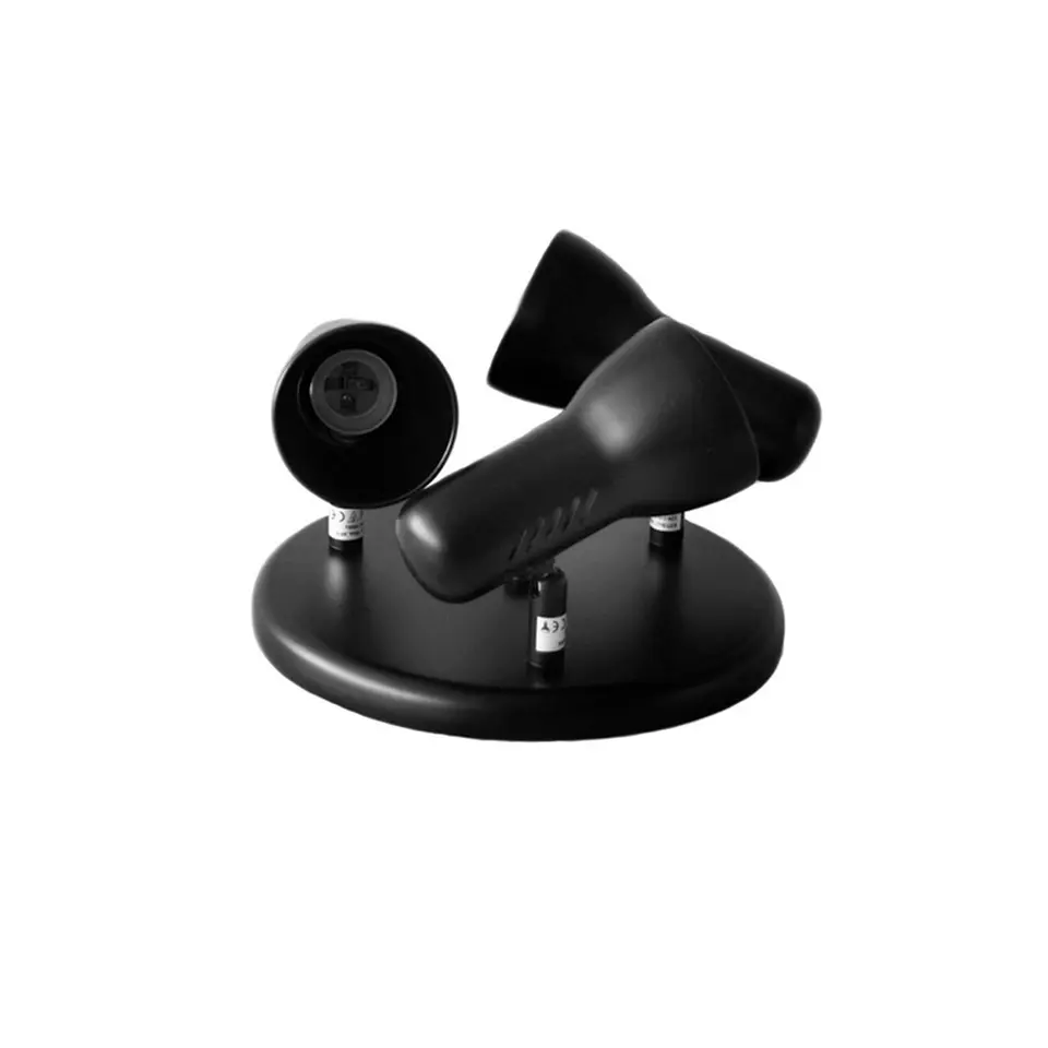 Plafond Circular 3 Focos EDM Galaxy E27 Preto - Ø23cm 1