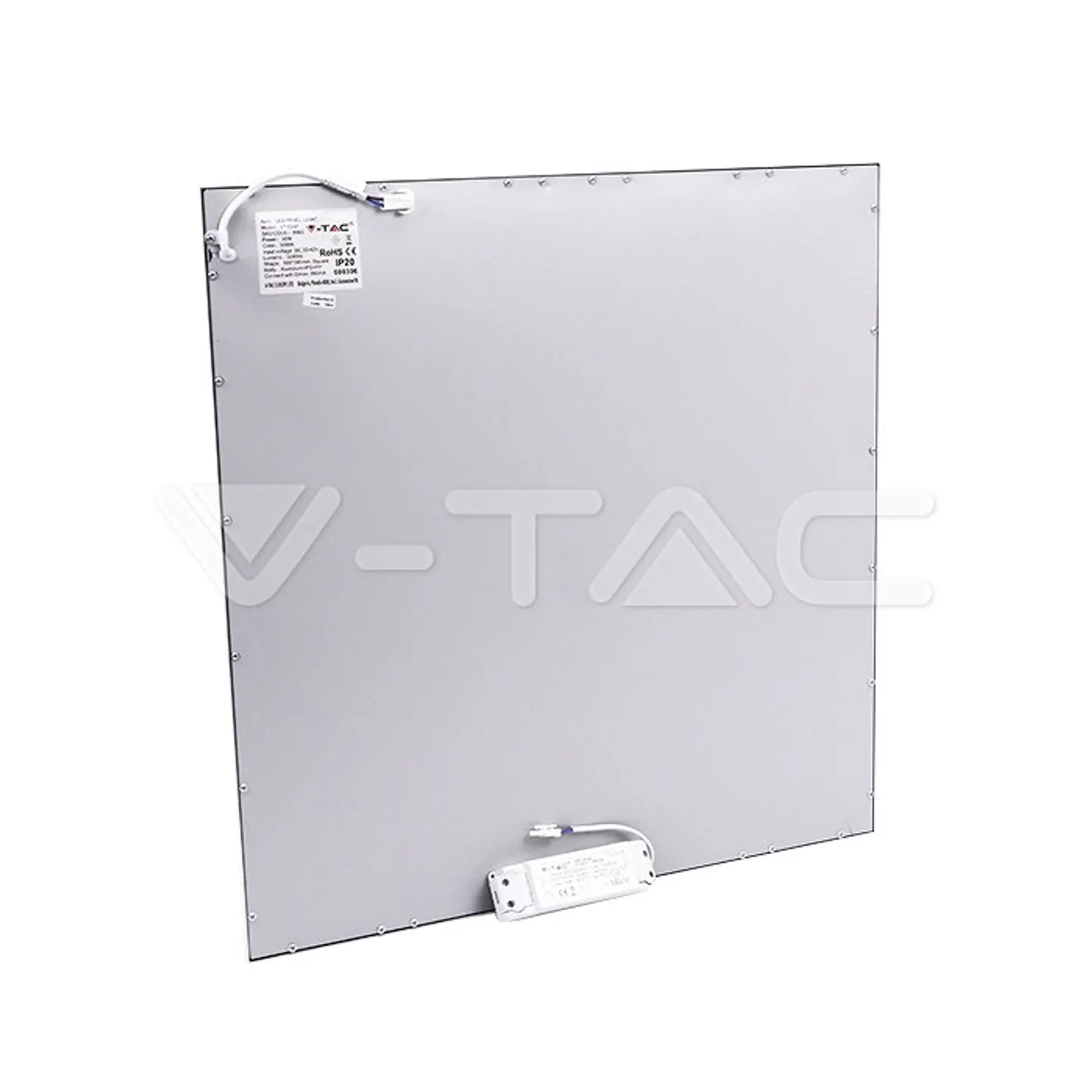 Painel LED 36W 60x60cm V-TAC 6400K Luz Fria - Conjunto 6 pcs (SKU: 8085) 2