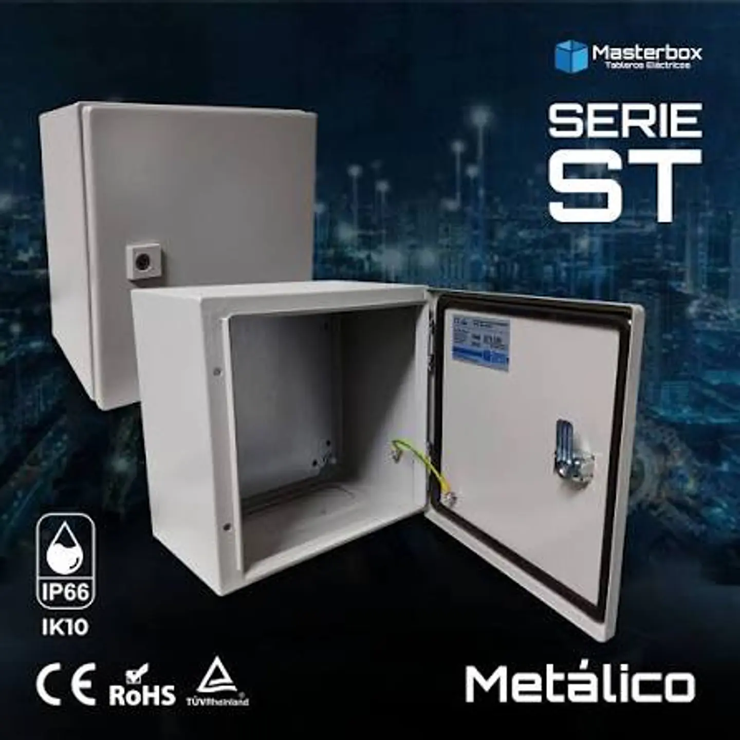 tablero ip66 500x400x200 metálico 1
