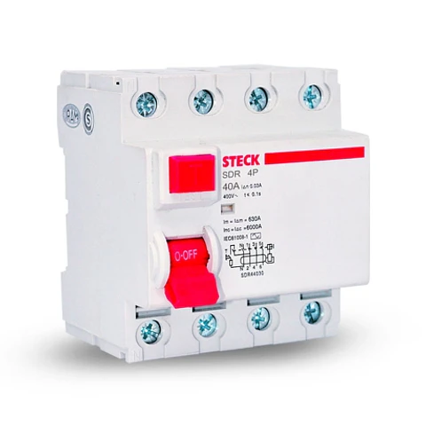 INTERRUPTOR TERMOMAGNETICO DIFERENCIAL 4X40A