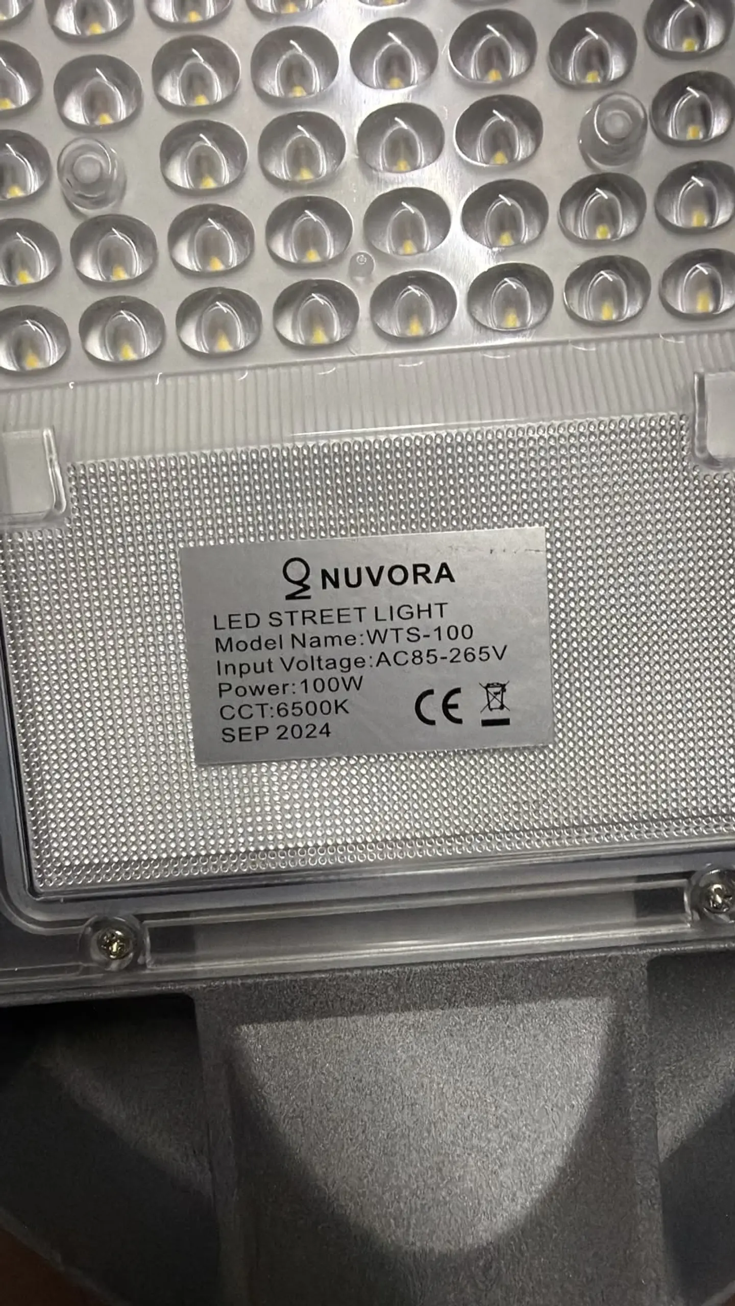 Luminaria Ap Led 100w nuvora 2