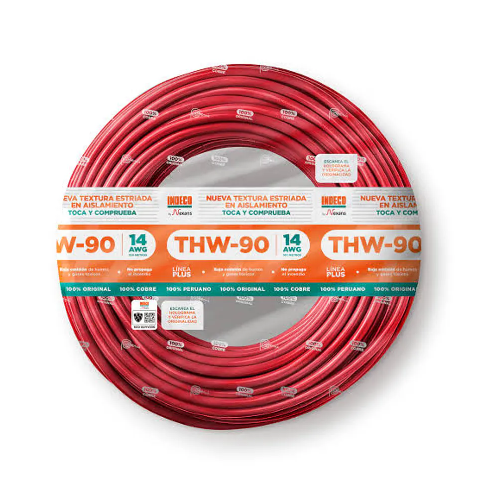 Cable thw  14 indeco 1