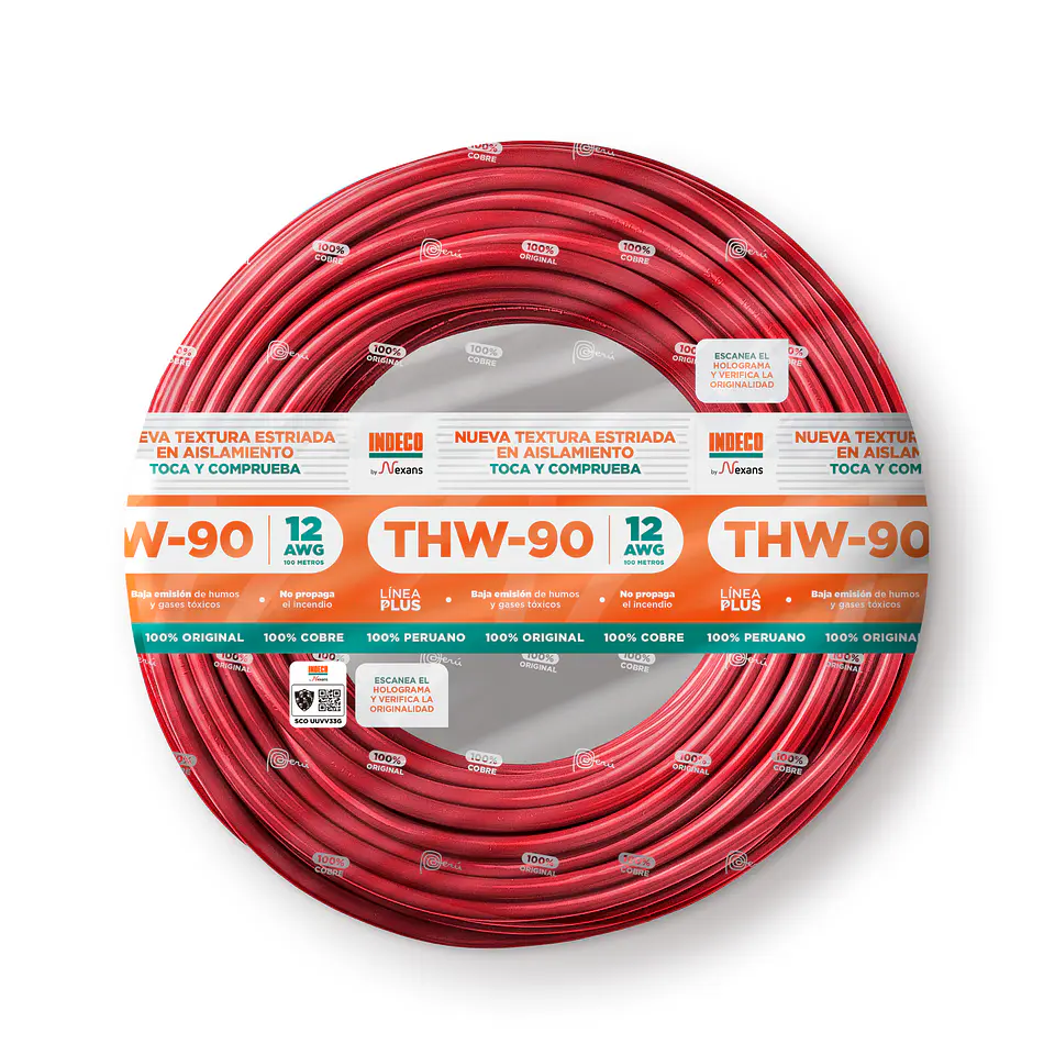 Cable thw 12 indeco 3