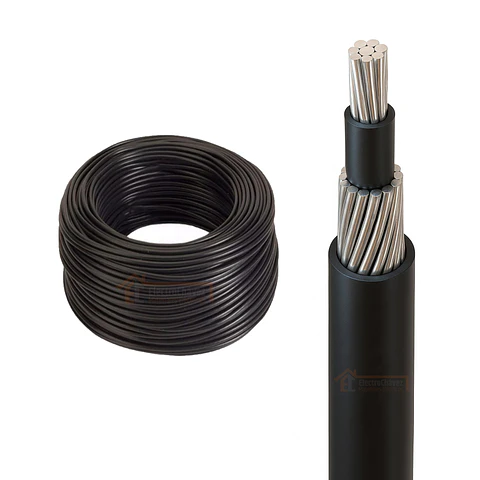 Cable Concentrico aluminio 2x6