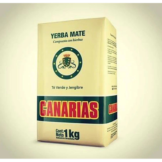 Canarias te verde y Jengibre 1kg