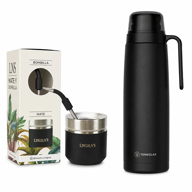 Set Matero Termolar R-Evolution Rosado + Mate Lincoln's