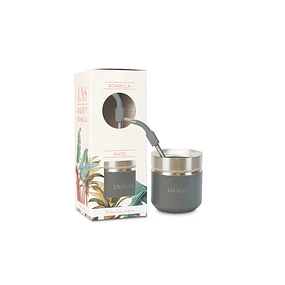 Kit matero Atomic (bombilla + mate) - grafito
