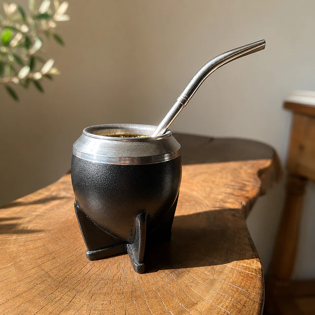 Mate a eleccion (uruguayo) + bombilla
