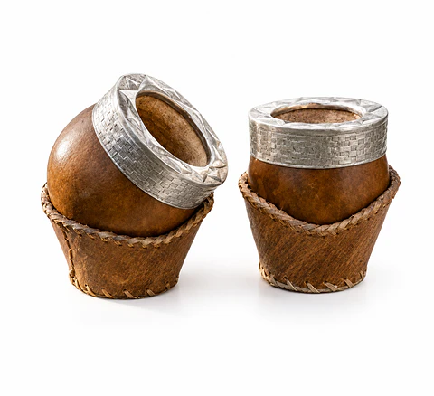Mate Imperial Campero con Virola de Alpaca | Mates Arica