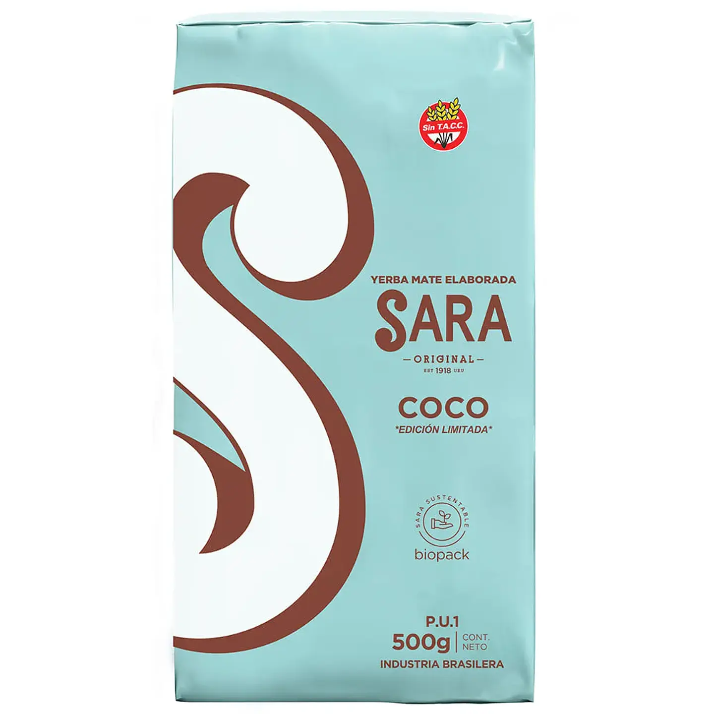 Yerba Mate Sara Coco Edición Limitada – 500 g 1