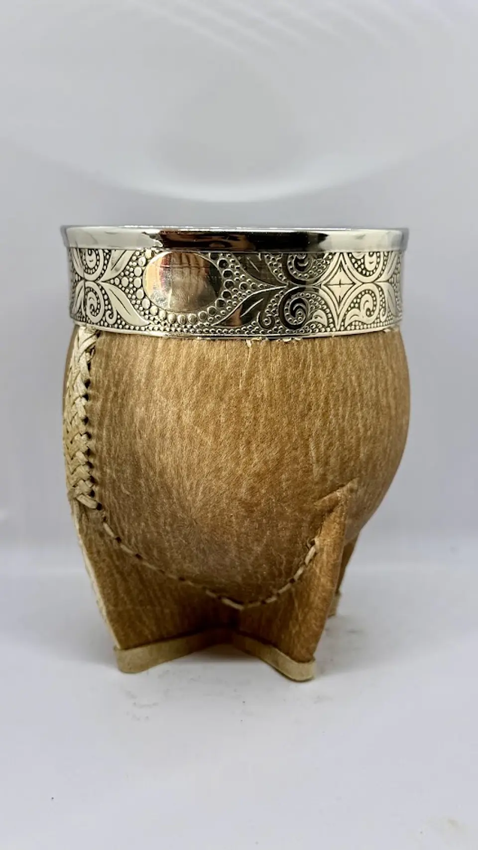 Mate Imperial Premium de Cuero Crudo con Grabado Incluido 2