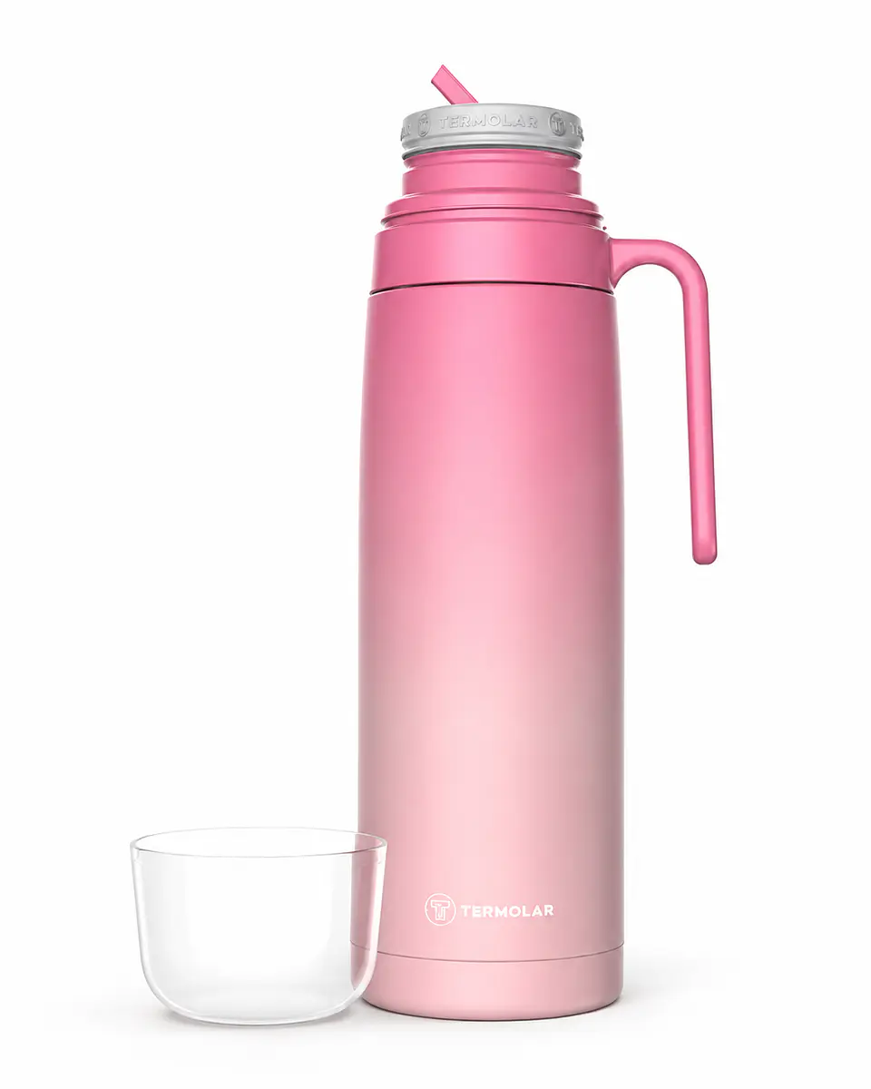 Termo Termolar R-Evolution 1 Litro Rosa Carnaval 1