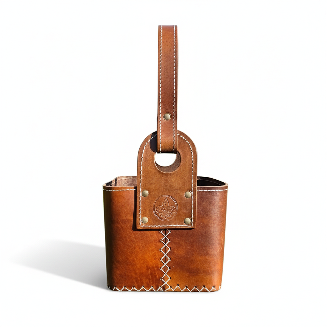 Canasta Matera de 4 Cuerpos Marrón  1