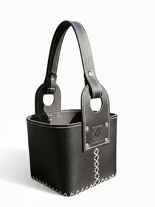 Canasta Matera de 4 Cuerpos Negra