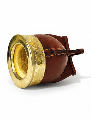 Mate Imperial Marrón de Alpaca