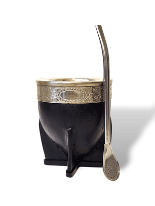 Mate Imperial Negro Alpaca