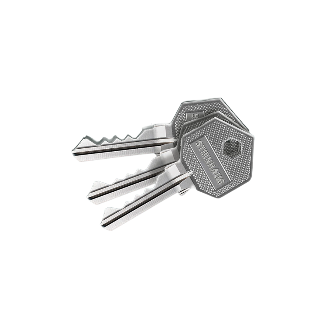 Cerradura de Pomo inox para dormitorio u oficina 3