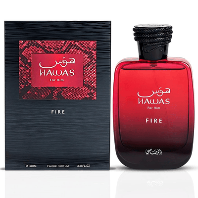 Perfume Hawas Fire Rasasi Unisex 100ml 1.1 Premium