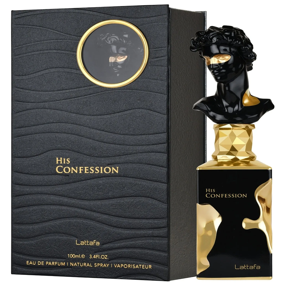Perfume His Confession Lattafa Hombre 100ml 1.1 Premium