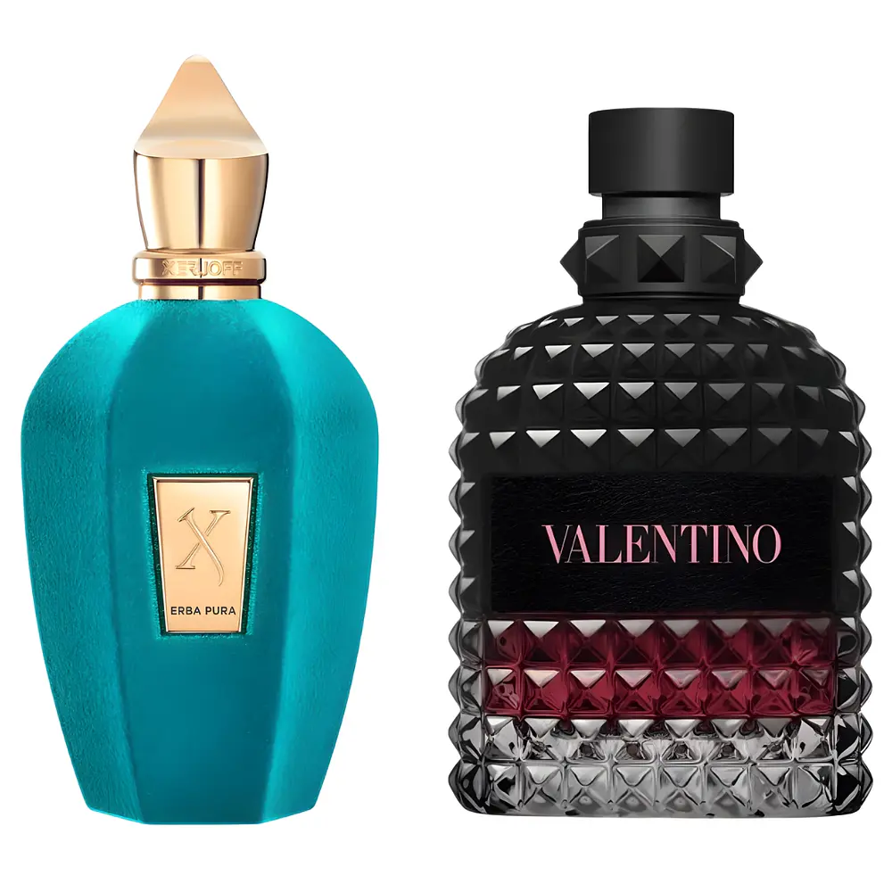 Combo Erba Pura Xerjoff + Valentino Born In Roma Intense — 1.1 Premium