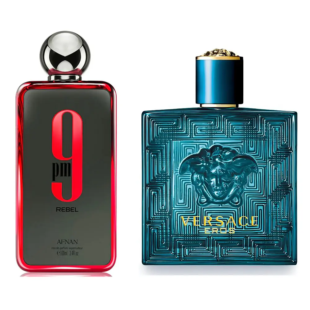 Combo 9 PM Rebel + Versace Eros — 1.1 Premium