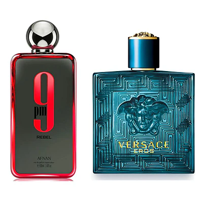 Combo 9 PM Rebel + Versace Eros — 1.1 Premium