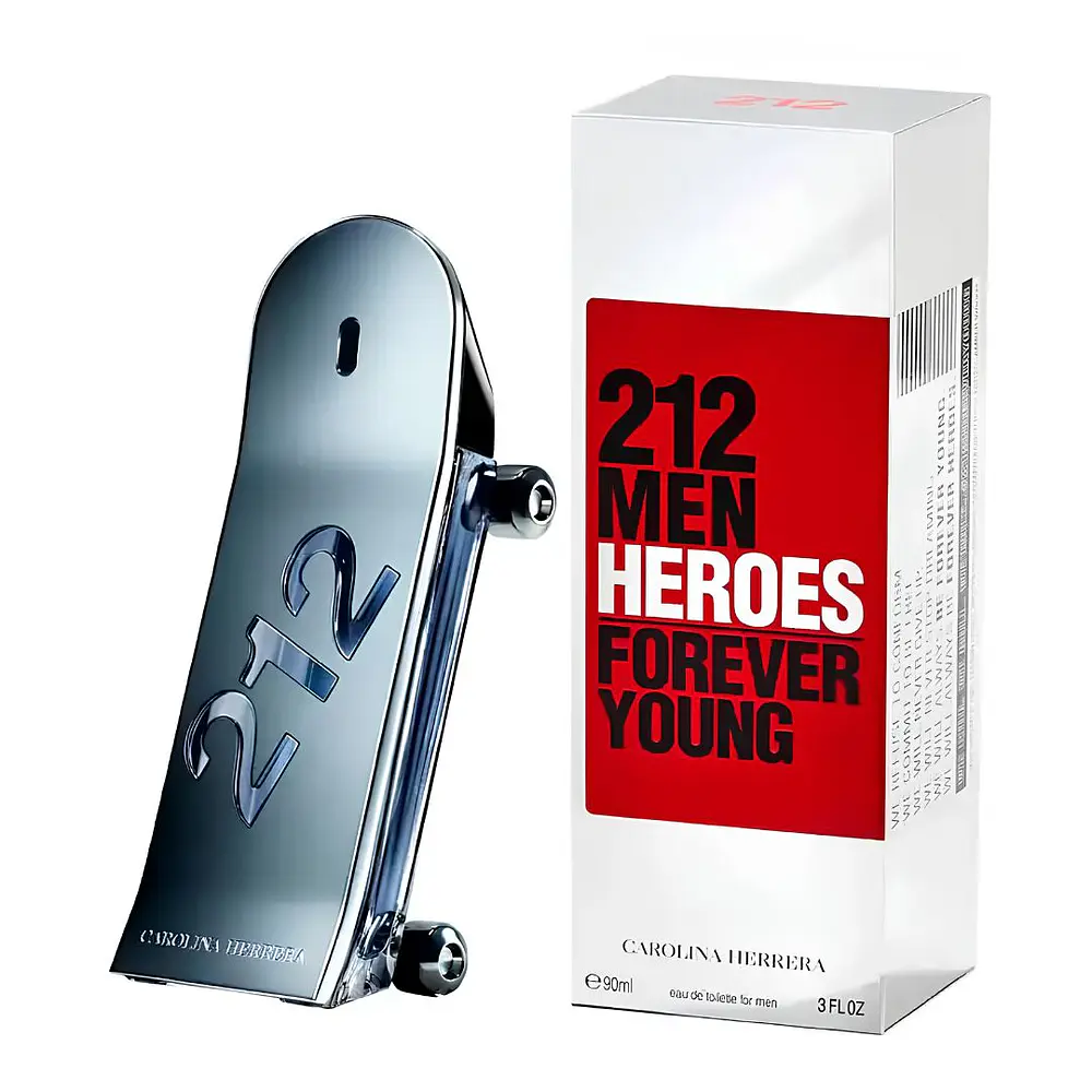 Perfume 212 Heroes Hombre de Carolina Herrera 100ml 1.1 Premium