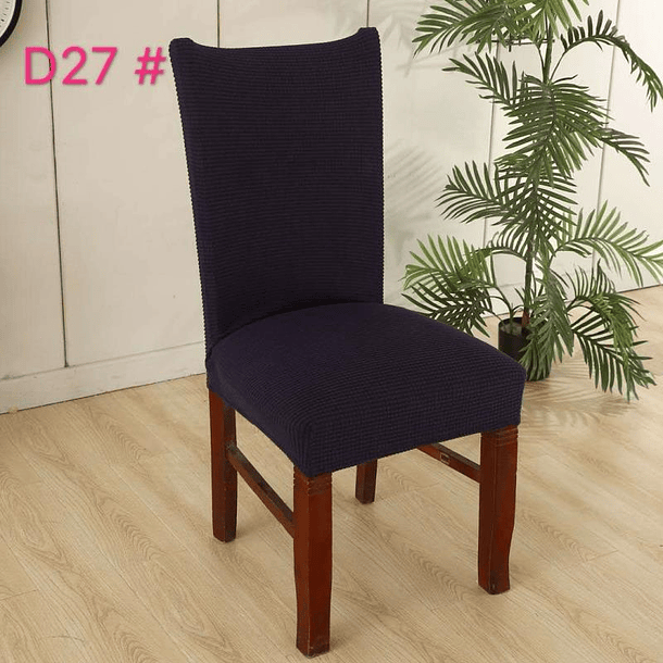 PACK DE 2 FUNDAS CUBRE ASIENTOS DE TELA ELASTICADA CUADRILLE 4