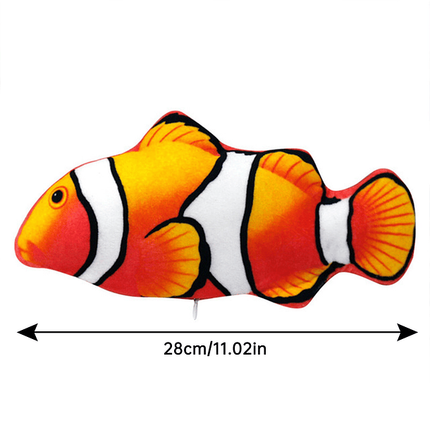 PEZ ELECTRICO PARA GATOS CON CARGADOR USB.... JUEGUETE INTERACTIVO 3