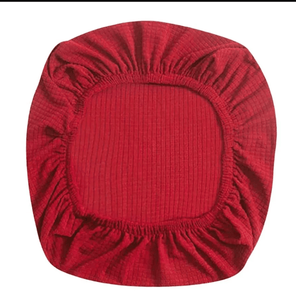 PACK DE 6 FUNDAS CUBRE ASIENTOS DE TELA ELASTICADA CUADRILLE 8