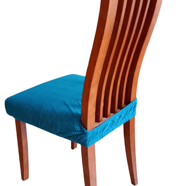 Pack de 8 fundas Protectoras cubre Asientos para sillas de comedor 2