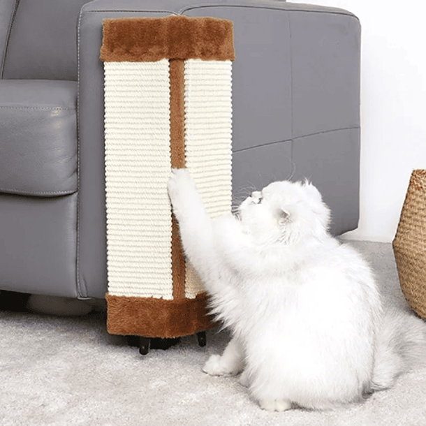 Rascador De Pared Gato Esquinero Sillón Más Catnip 1