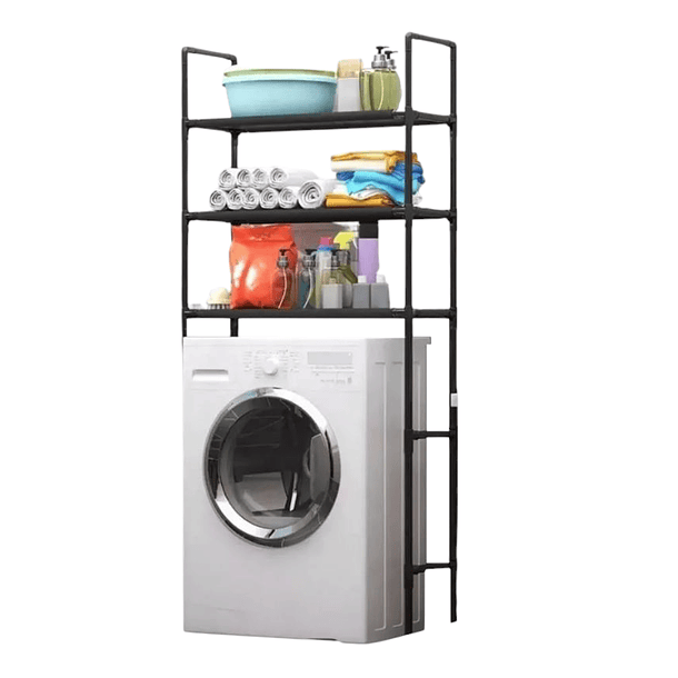 Mueble Organizador Lavadora Estante Baño Logia 3 Niveles 1