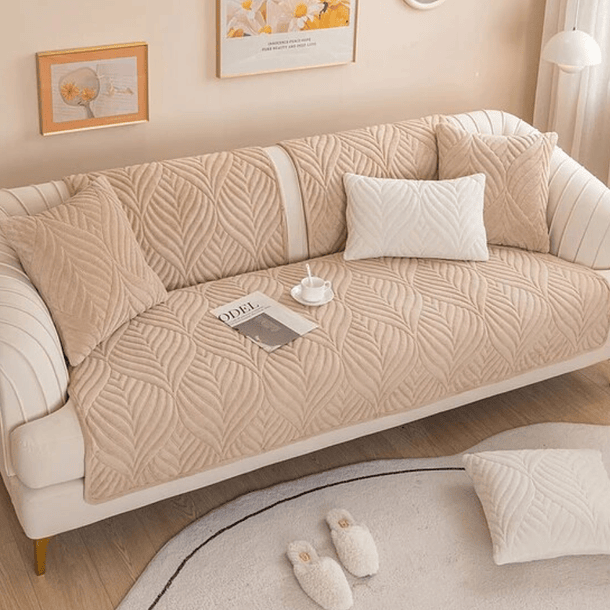 Cubre Sofa Anti-deslizante Cubierta De Sofa De 3 Cuerpos 4