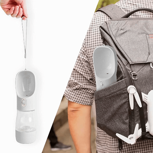 Botella Dispensadora De Agua Portátil Para Mascotas 4