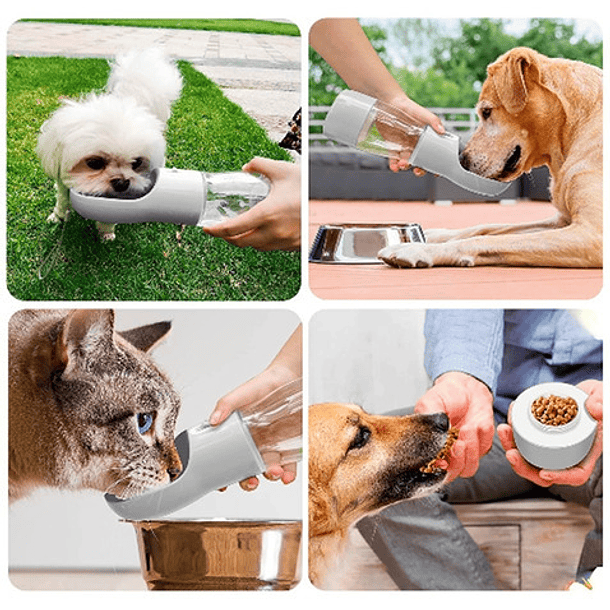 Botella Dispensadora De Agua Portátil Para Mascotas 5